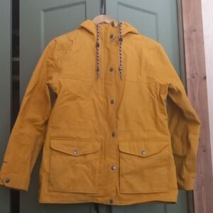 Eddie Bauer Yellow Waterproof Jacket